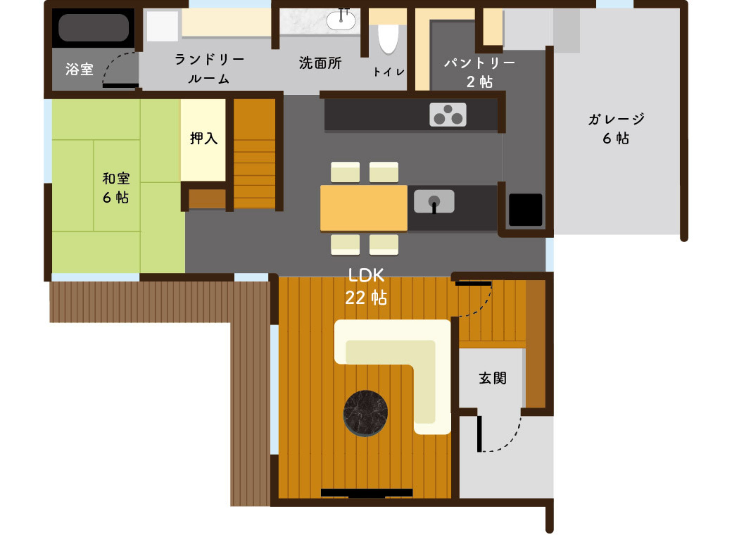 1階 間取り図