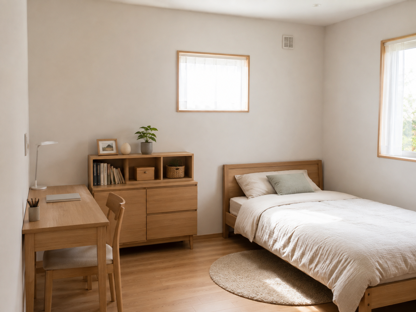 子ども部屋のレイアウトを考えよう！広さ別・きょうだいで共有する場合の間取り例 アイキャッチ画像
