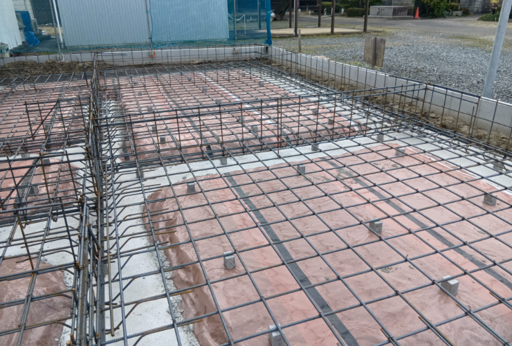 地盤改良・保証　施工現場　写真