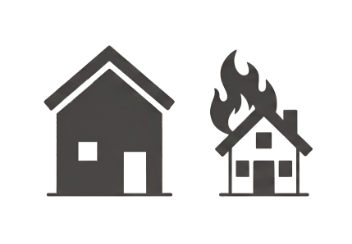 住宅　延焼遅延　画像