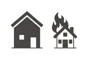 住宅　延焼遅延　画像