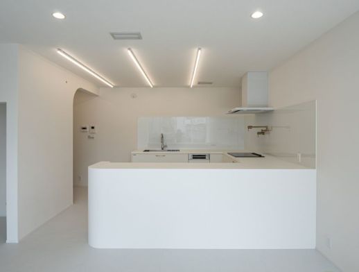 真っ白なキャンバスに彩りを添える平屋 アイキャッチ画像